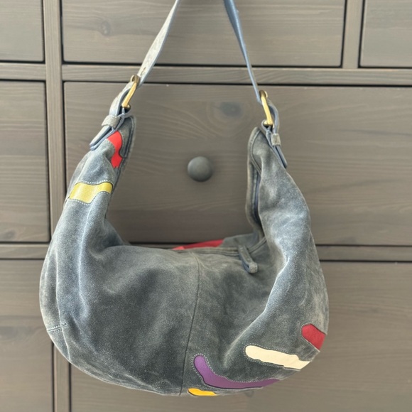 Rare Coach Vintage Soho Brush Stroke Hobo 9497 - Picture 2 of 2